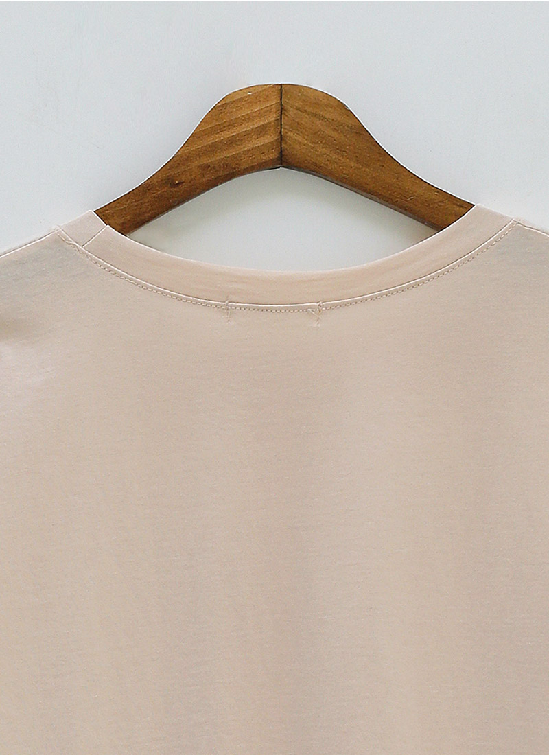 chuu - Short-Sleeve Lettering T-Shirt