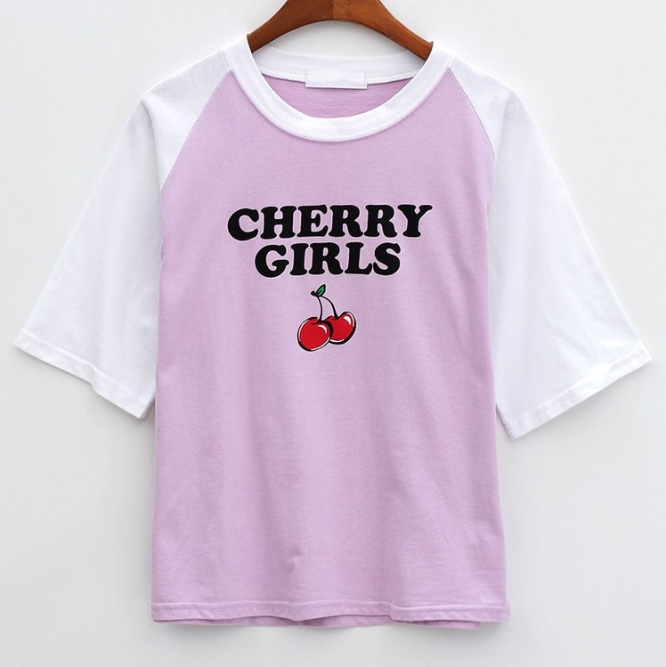 Icecream12 - T-shirt à lettres color block