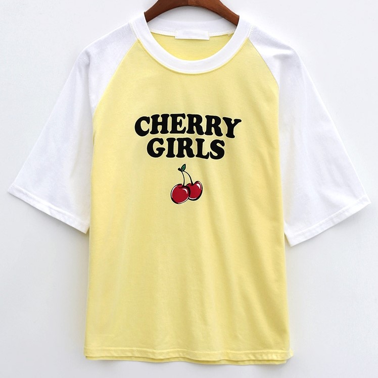 Icecream12 - T-shirt à lettres color block