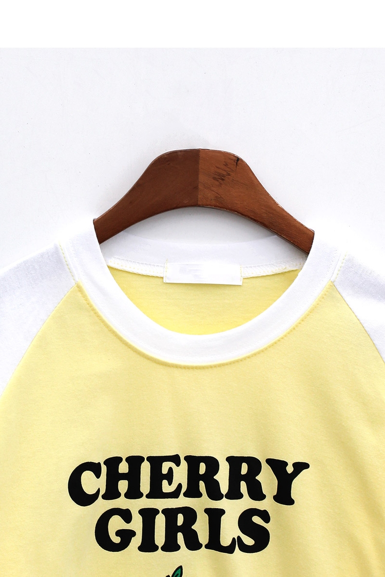 Icecream12 - T-shirt à lettres color block