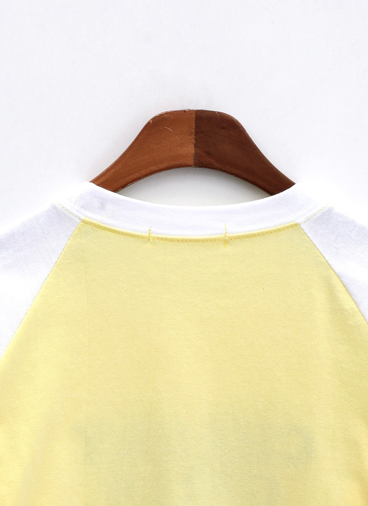 Icecream12 - T-shirt à lettres color block
