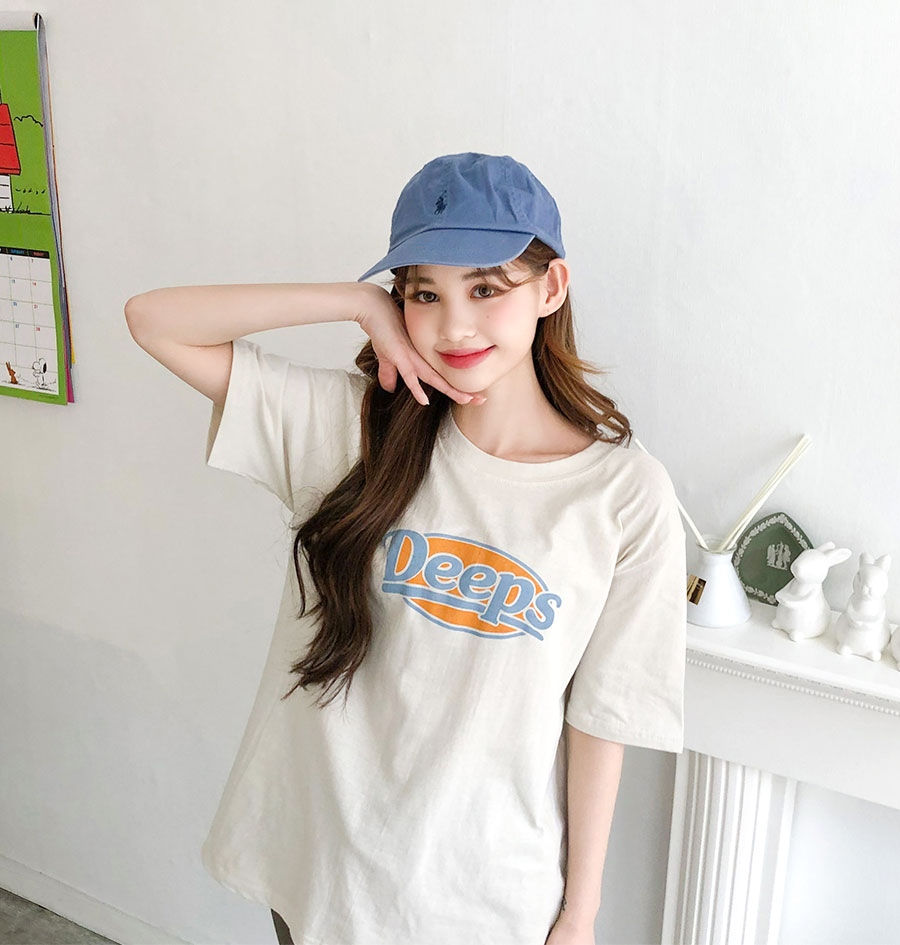 Icecream12 - Elbow-Sleeve Printed Tee