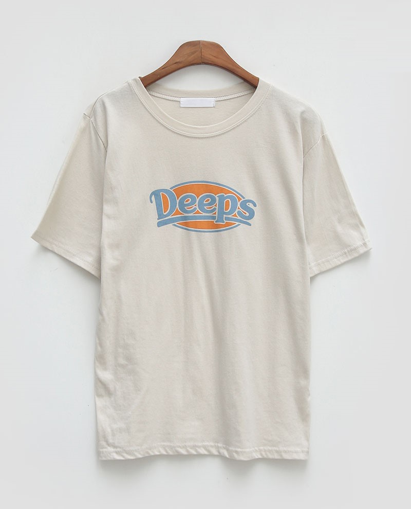 Icecream12 - Elbow-Sleeve Printed Tee
