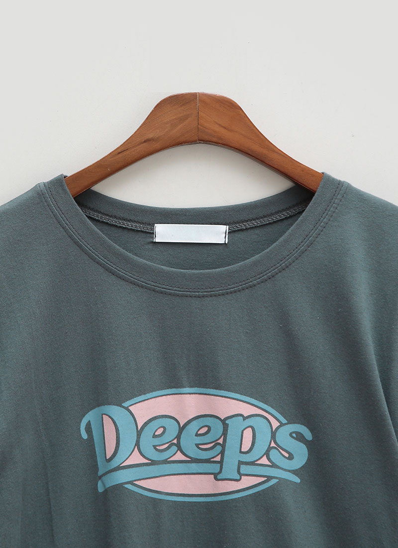 Icecream12 - Elbow-Sleeve Printed Tee