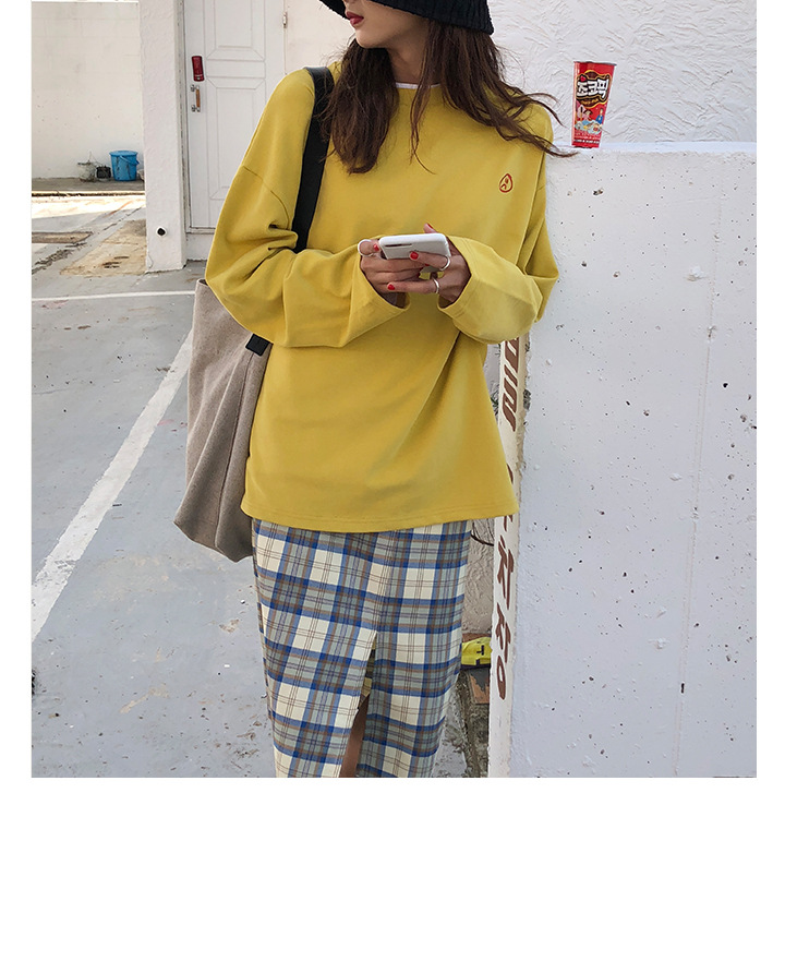 Rosy.B - Long-Sleeve Round-Neck Pullover