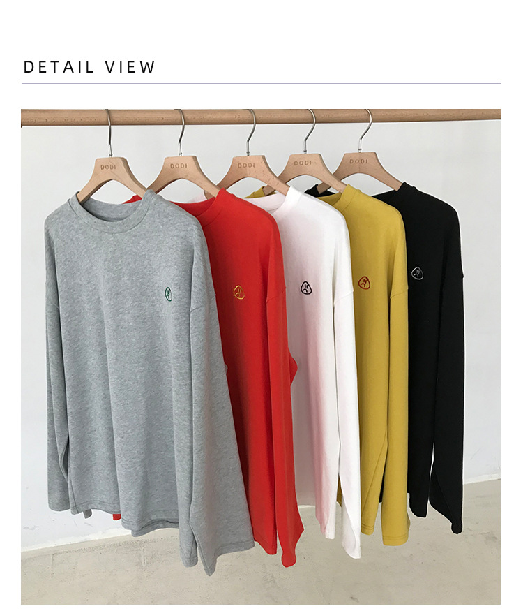 Rosy.B - Long-Sleeve Round-Neck Pullover