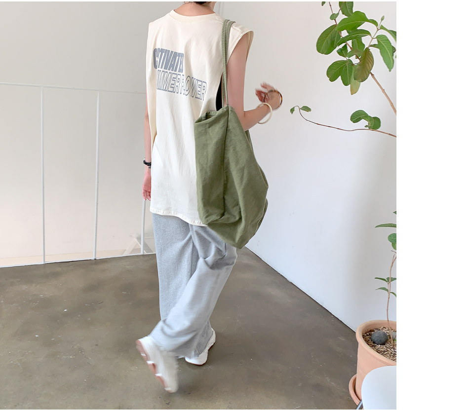 MERONGSHOP - Sac fourre-tout en denim imprimé