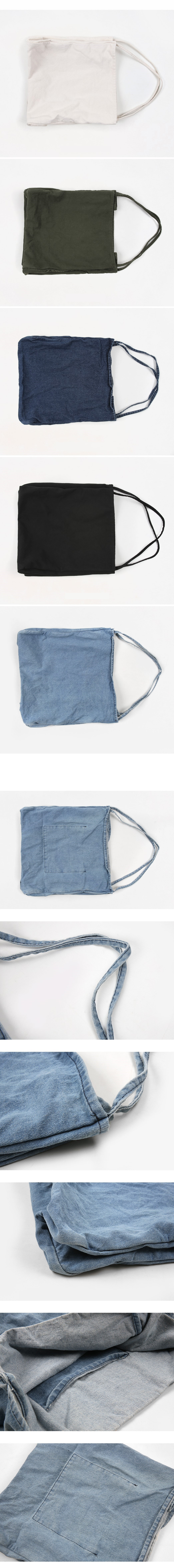 MERONGSHOP - Sac fourre-tout en denim imprimé