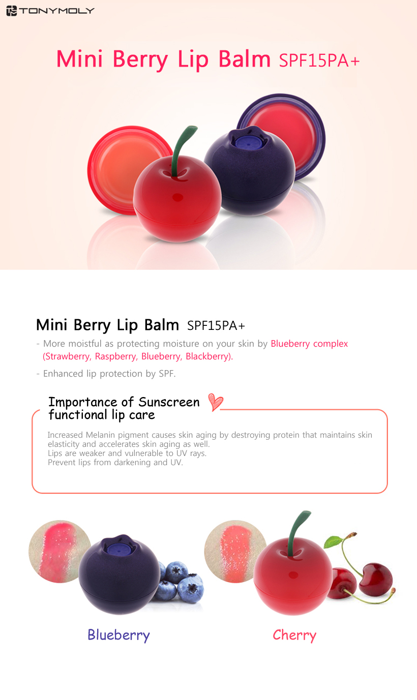 Image result for tony moly mini fruit lip balm