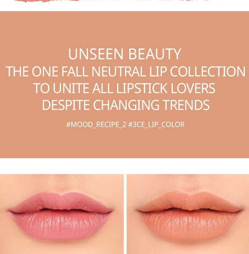 Shop 3ce Mood Recipe 2 Matte Lip Color Stylevana 