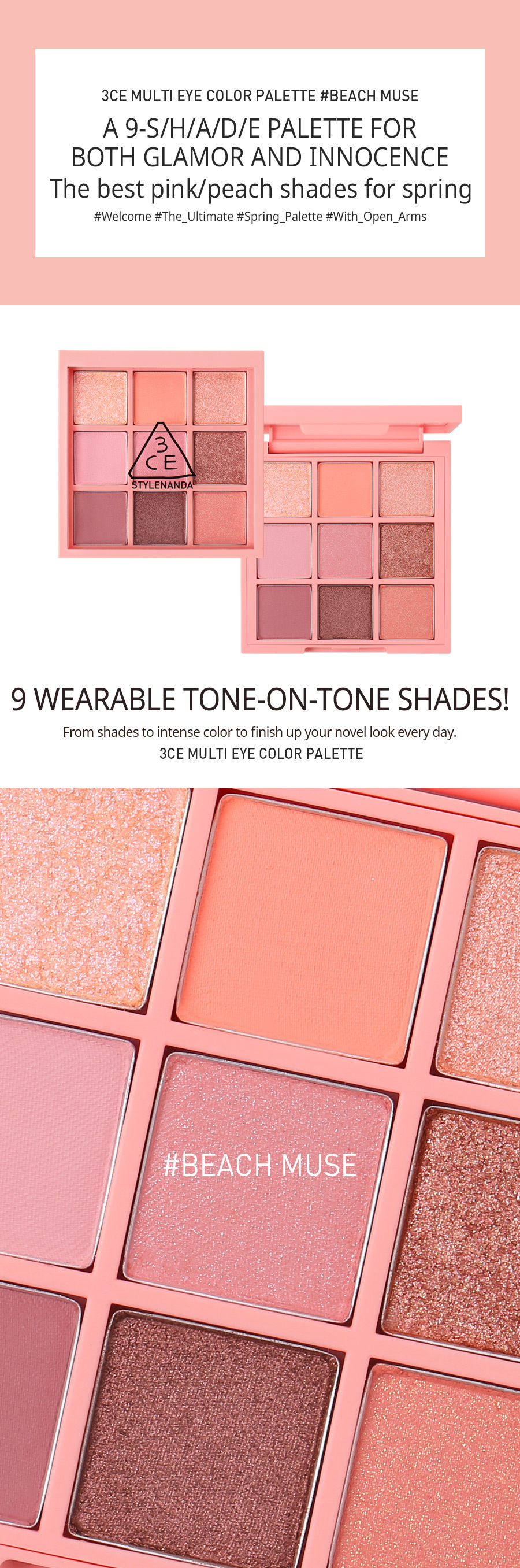 Shop 3CE - Multi Eye Color Palette | Stylevana