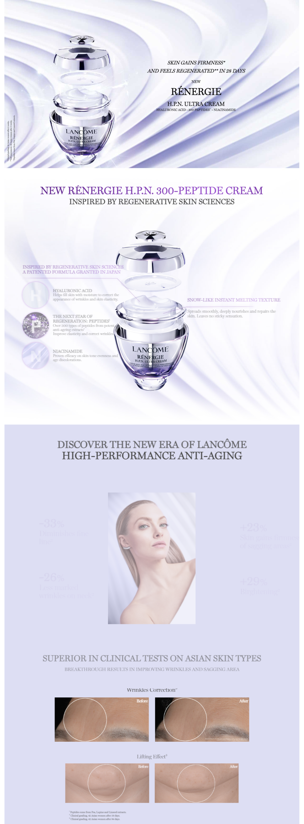 Shop Lancome - Renergie H.P.N. Ultra Cream - 50ml | Stylevana