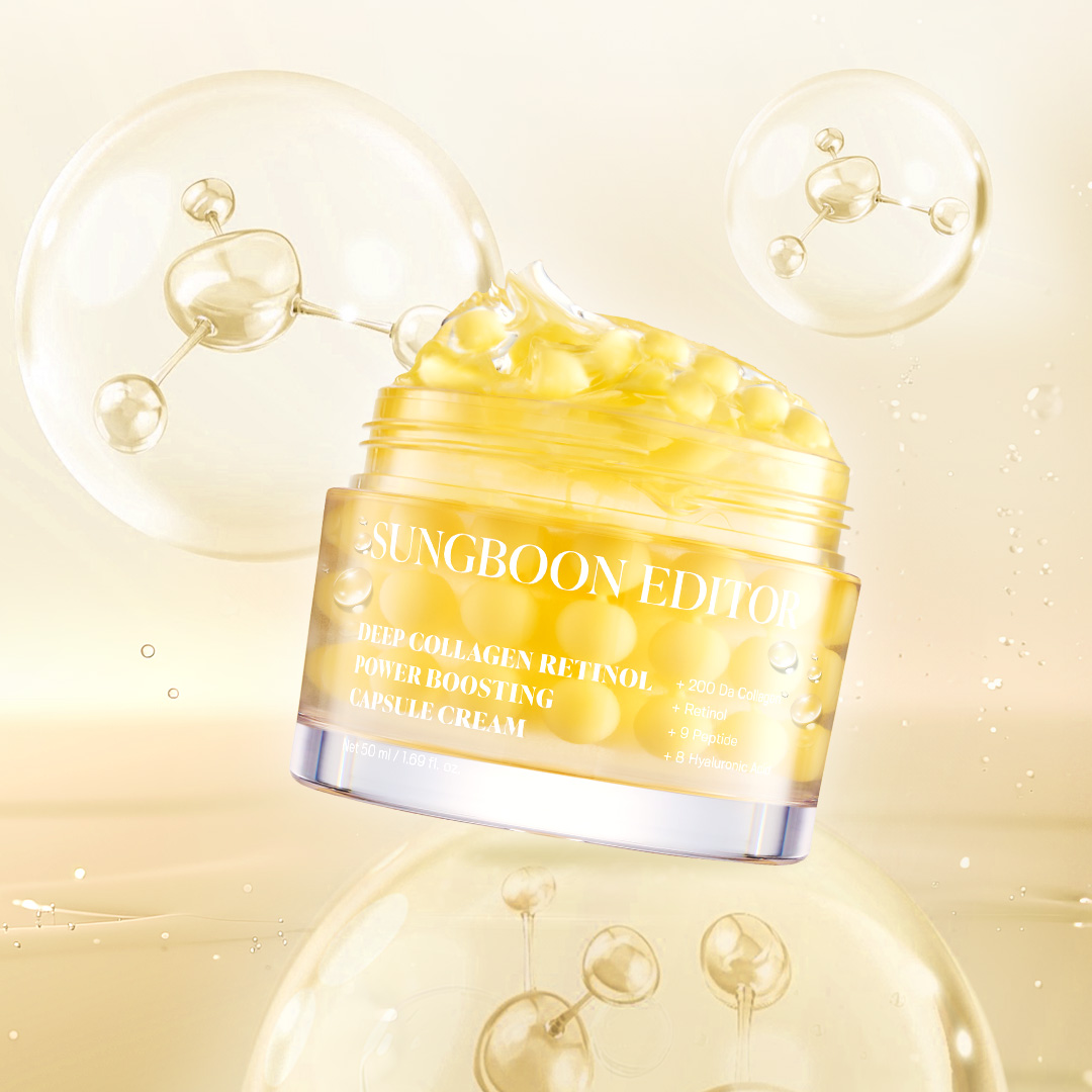 SUNGBOON EDITOR - Deep Collagen Retinol Power Boosting Capsule Cream - 50ml