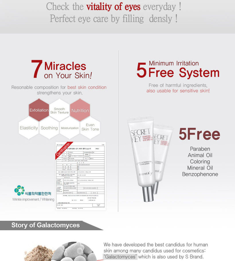 Secret Key - Starting Treatment Eye Cream - 30g