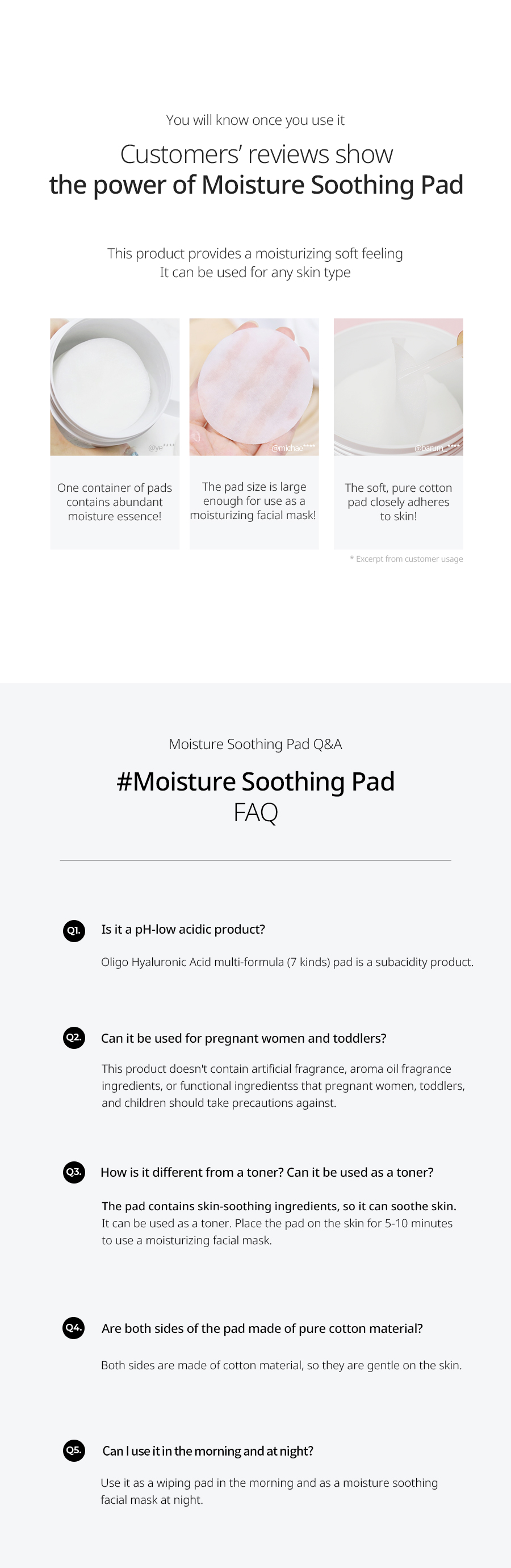 Shop THE LAB by blanc doux Oligo Hyaluronic Acid 7 Multi Formula Pad