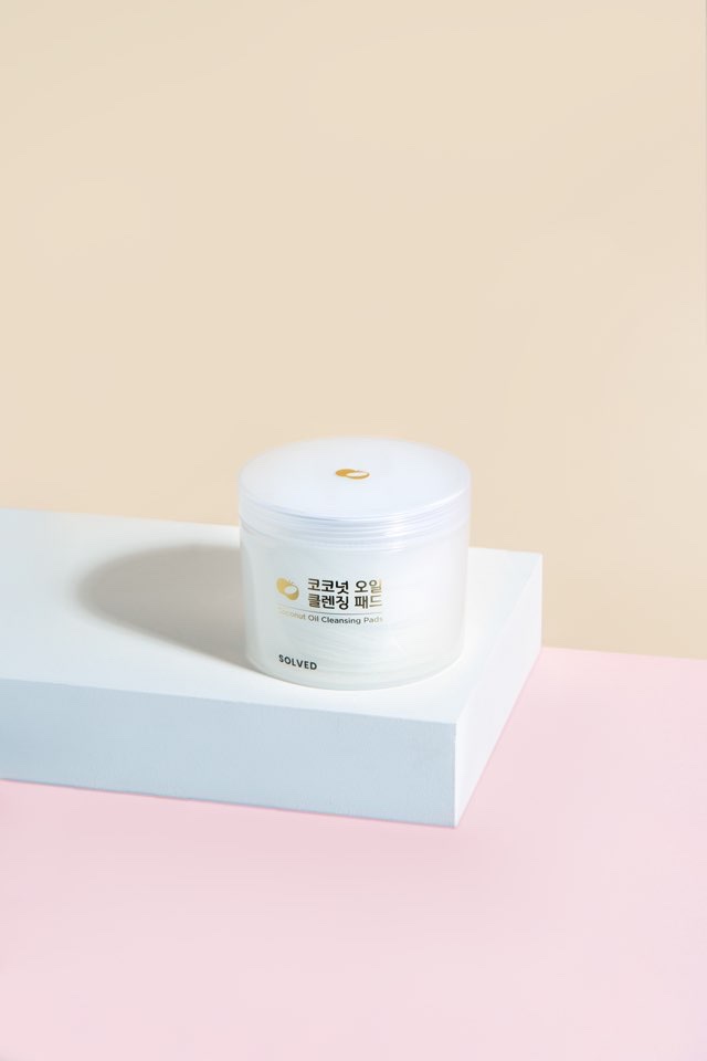 Shop SOLVED SKINCARE Coconut Oil Cleansing Pads 40pcs Stylevana