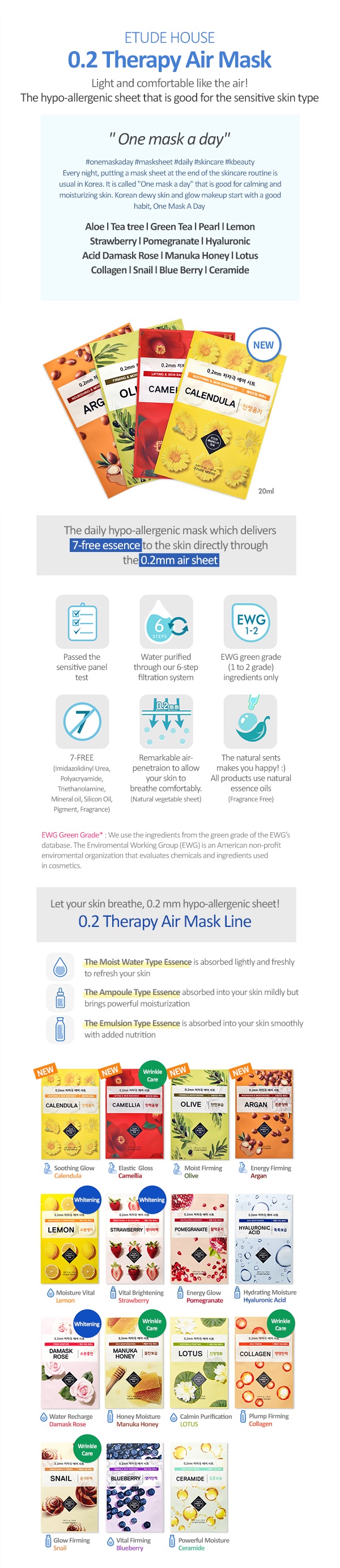 Etude House - 0.2 Therapy Air Mask