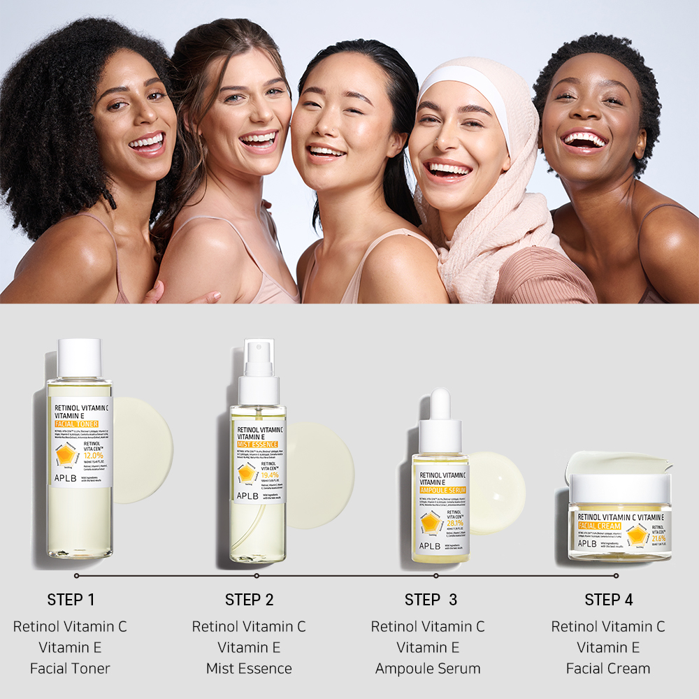 Shop APLB Retinol Vitamin C Vitamin E Ampoule Serum 40ml STYLEVANA