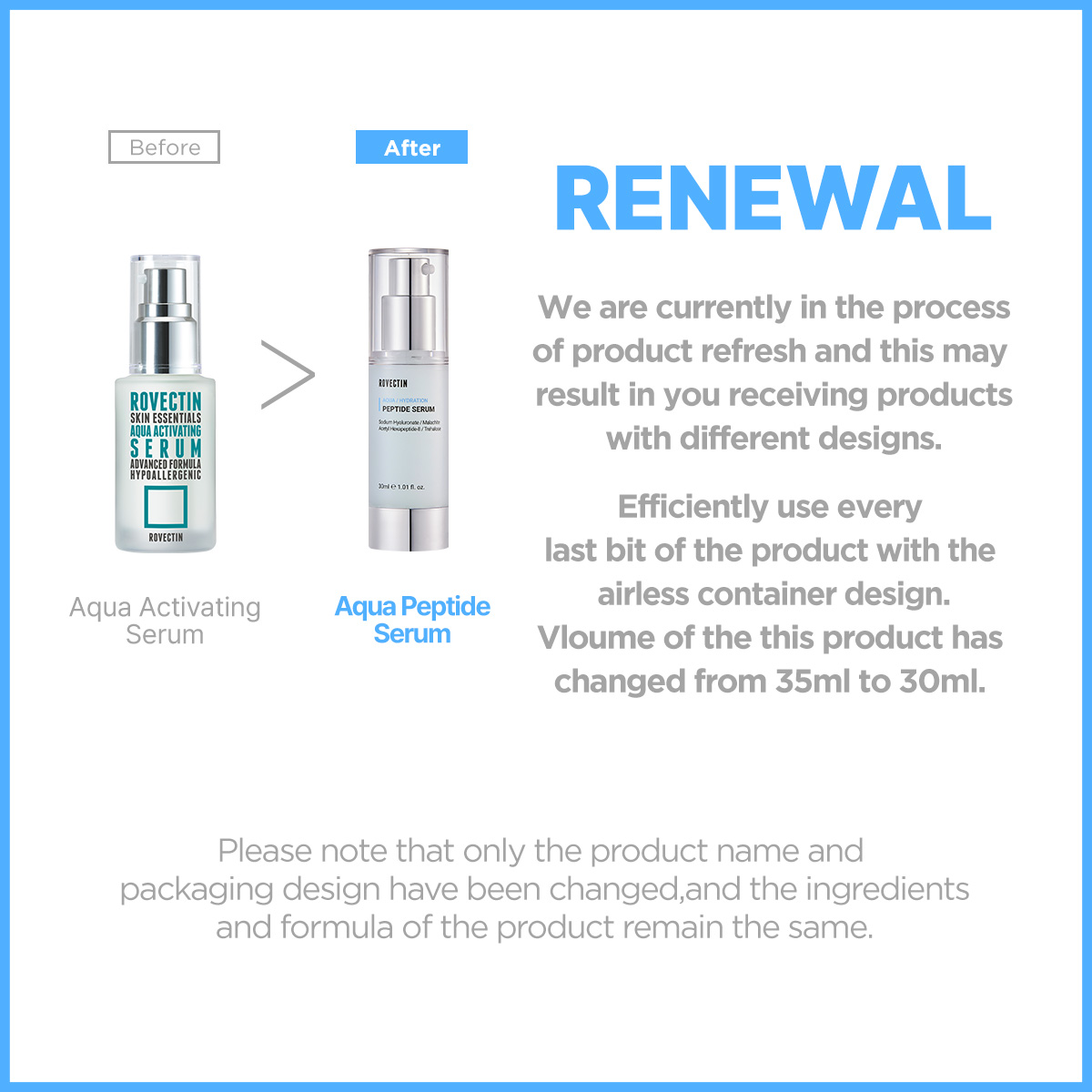 Shop ROVECTIN - Aqua Peptide Serum (New Verison of Skin Essentials Aqua ...