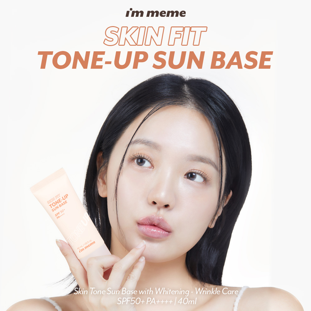 Shop MEMEBOX - I'M MEME Skin Fit Tone-Up Sun Base SPF50+ PA++++ - 40ml ...