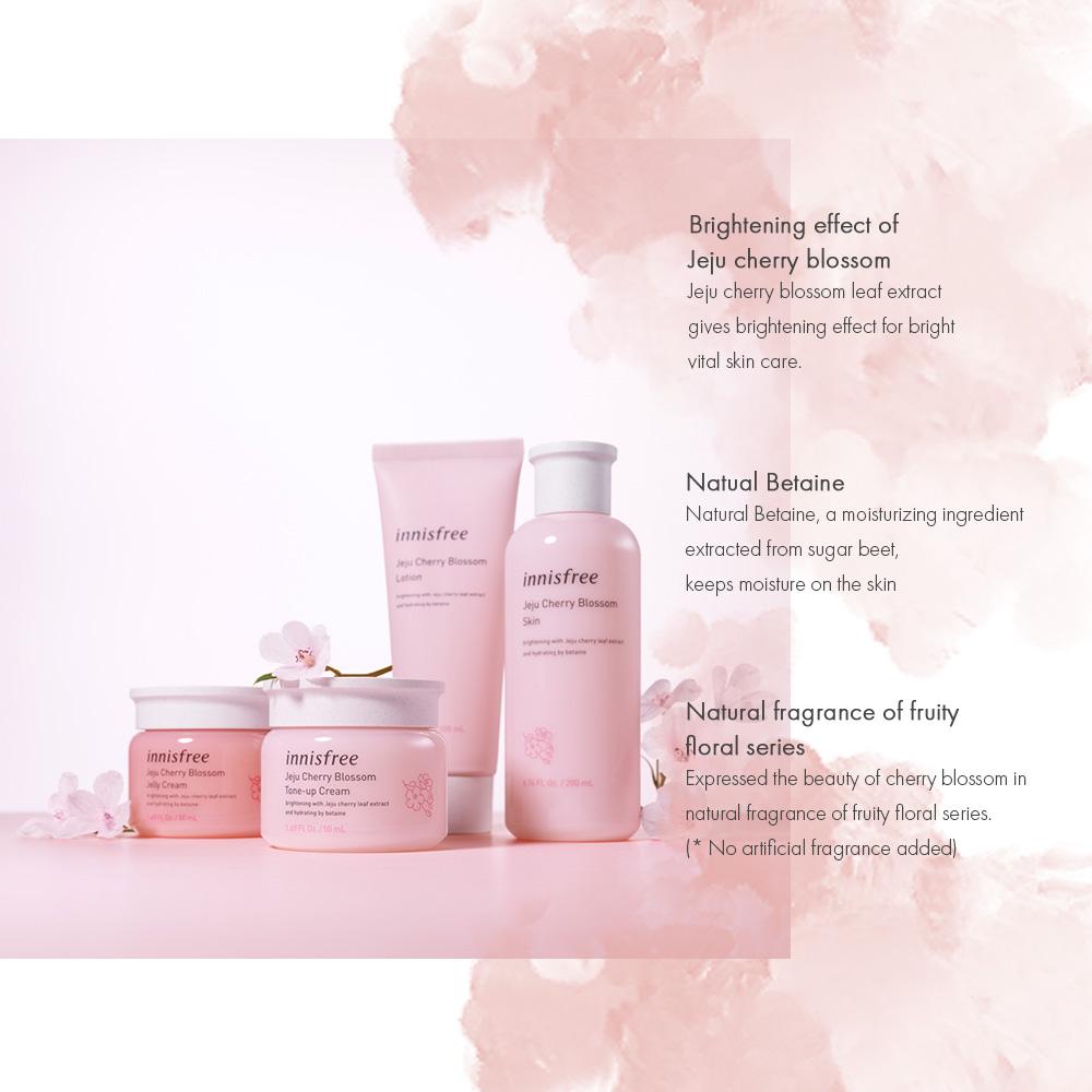 Shop innisfree Jeju Cherry Blossom Special Kit 1pack(4items) Stylevana